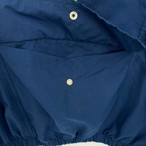 VTG Quantum jacket women's 10 windbreaker pullover mock neck 1/2 zip pocket 80's - Picture 7 of 11